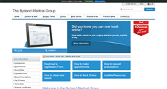 Desktop Screenshot of bydandmedicalgroup.co.uk